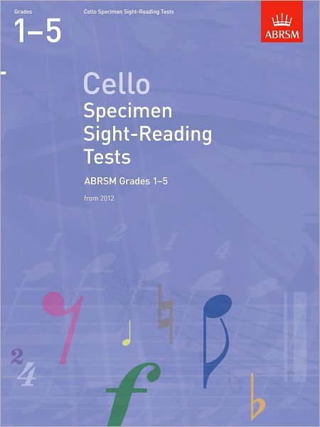 Cover for Abrsm · Cello Specimen Sight-Reading Tests, ABRSM Grades 1-5: from 2012 - ABRSM Sight-reading (Sheet music) (2011)