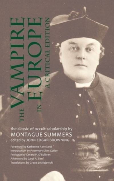 Cover for Montague Summers · Vampire in Europe (Gebundenes Buch) (2014)