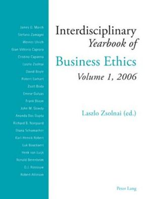 Cover for Interdisciplinary Yearbook of Business Ethics - Interdisciplinary Yearbook of Business Ethics (Paperback Book) (2006)