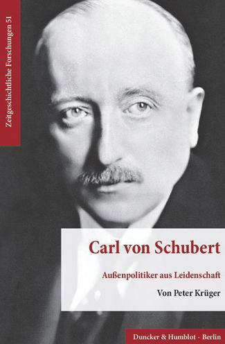 Cover for Krüger · Carl von Schubert. (Book) (2017)