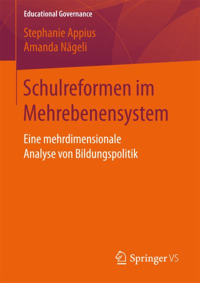 Cover for Appius · Schulreformen im Mehrebenensyste (Book) (2017)