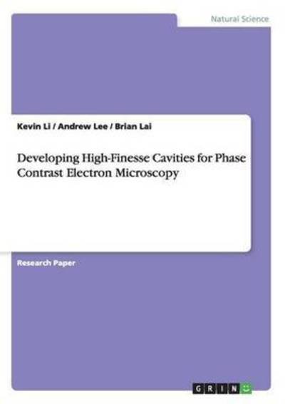 Cover for Li · Developing High-Finesse Cavities for (Bog) (2015)