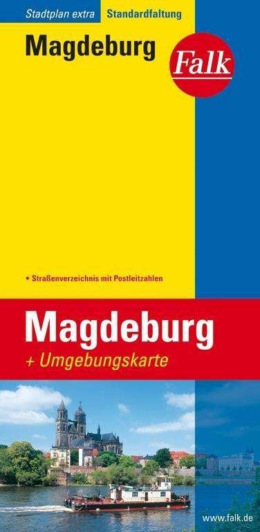 Cover for Mair-Dumont · Magdeburg, Falk Extra 1:20 000 (Hardcover bog) (2019)