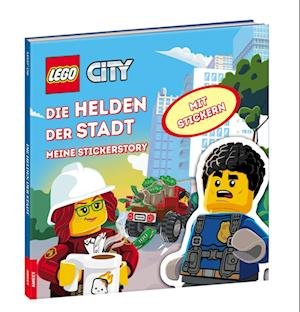 Cover for LegoÃ‚Â® City · LEGO® City  Die Helden der Stadt - Meine Stickerstory (Buch) (2023)