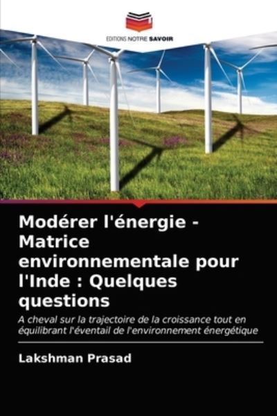 Cover for Prasad · Modérer l'énergie - Matrice envi (N/A) (2020)