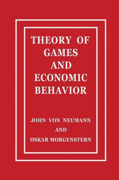 Cover for John Von Neumann · Theory of Games and Economic Behavior (Paperback Book) (2021)