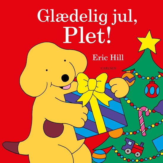 Cover for Eric Hill · Plet: Glædelig jul, Plet! (Cardboard Book) [1. Painos] (2018)