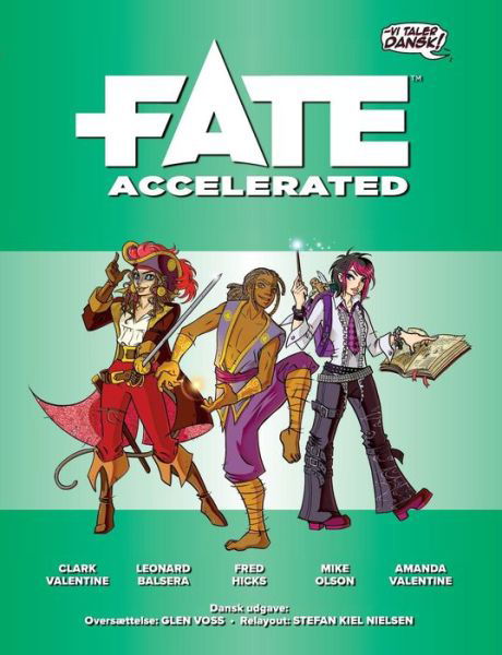 Cover for Glen Voss · Fate Accelerated (Paperback Book) [1. Painos] (2017)