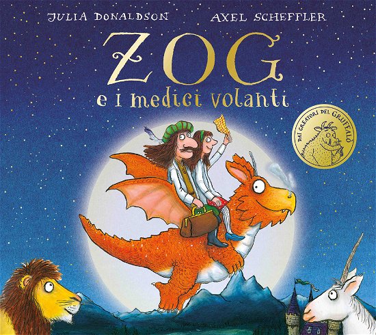 Cover for Julia Donaldson · Zog E I Medici Volanti. Ediz. A Colori (Book) (2022)