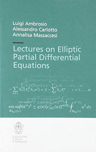 Cover for Luigi Ambrosio · Lectures on Elliptic Partial Differential Equations (Book) [1st ed. 2018 edition] (2019)