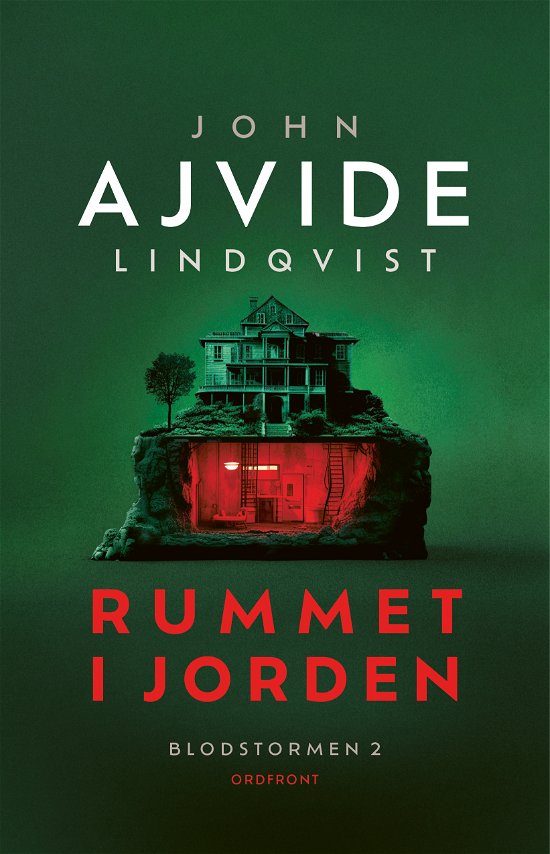 Cover for John Ajvide Lindqvist · Rummet i jorden (Innbunden bok) (2024)
