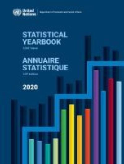 Cover for United Nations: Department of Economic and Social Affairs: Statistics Division · Statistical yearbook 2020: sixty-third issue (Hardcover Book) [63rd edition] (2021)