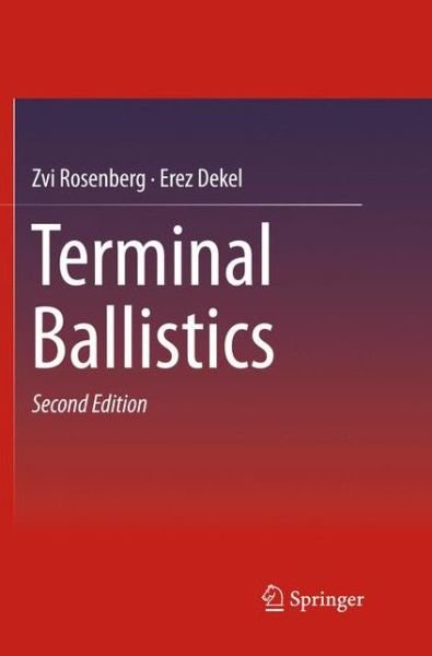 Cover for Zvi Rosenberg · Terminal Ballistics (Pocketbok) [Softcover reprint of the original 2nd ed. 2016 edition] (2018)