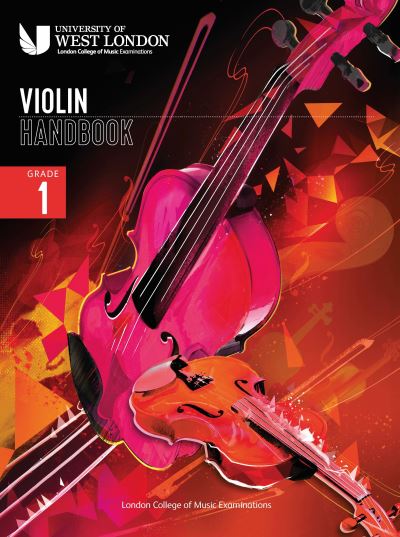 Cover for London College of Music Examinations · London College of Music Violin Handbook 2021: Grade 1 (Paperback Book) (2021)