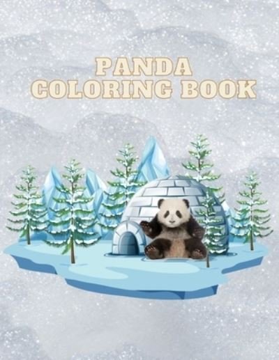 Cover for DXL Print · Panda Coloring Book (Taschenbuch) (2020)
