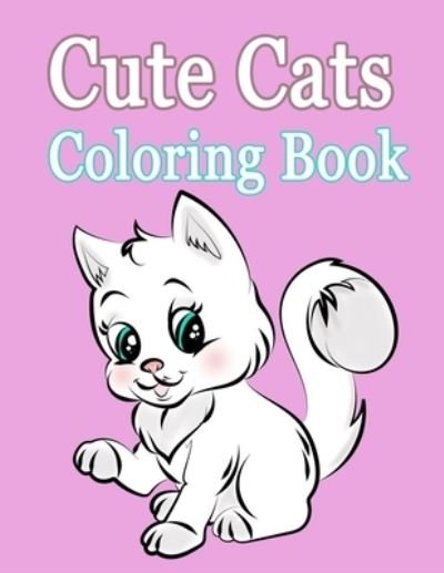Cover for Cute Cat · Cute Cat Coloring Book (Paperback Book) (2020)