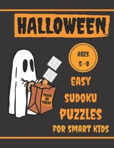 Cover for Mama Ava · Halloween Easy Sudoku Puzzles for Smart Kids Ages 5-8 (Paperback Book) (2020)