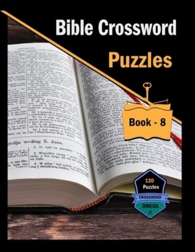 Cover for Omega 7 · Bible Crossword Puzzles Book - 8 (Paperback Book) (2021)