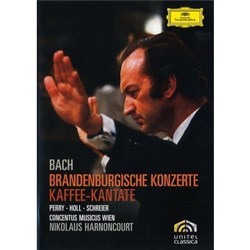 Cover for Harnoncourt Nikolaus / Concent · Bach: Brandenburg Concertos (D (DVD) [Widescreen edition] (2010)