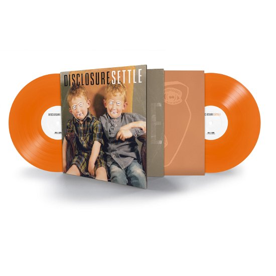 Cover for Disclosure · Settle 10 (Transparent Orange Vinyl) (LP) [Limited 10th Anniversary edition] (2023)