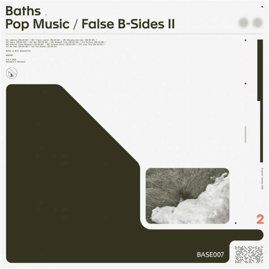 Cover for Baths · Pop Music / False B-sides II (LP) [Coloured edition] (2020)