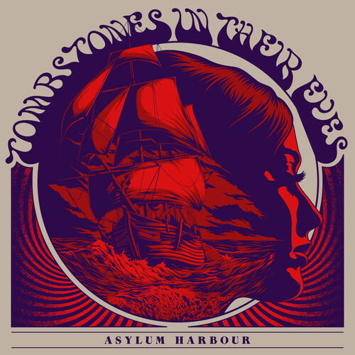 Cover for Tombstones in Their Eyes · Asylum Harbour (CD) (2024)