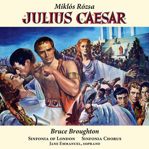 Cover for Miklos Rozsa · Julius Caesar (CD) (2021)