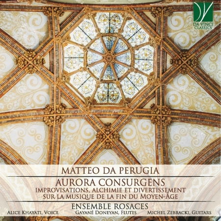 Cover for Ensemble Rosaces · Matteo Da Perugia: Aurora Consurgens (CD) (2019)