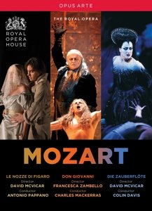 Cover for The Royal Opera · Mozartoperas Box Set (DVD) (2014)