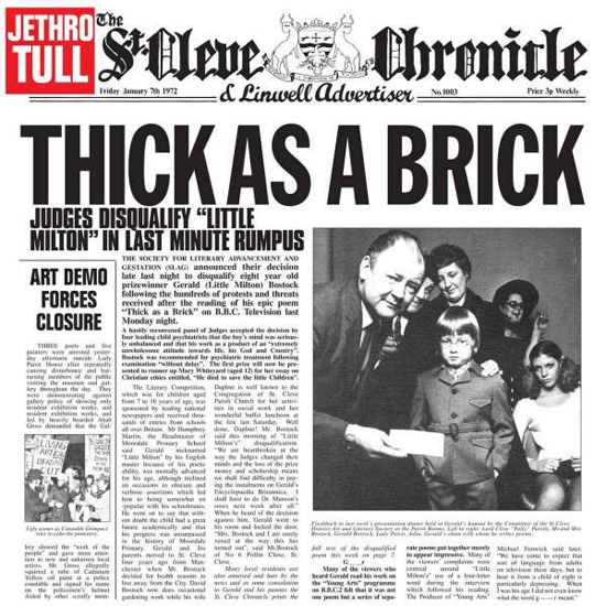Thick As A Brick - Jethro Tull - Música - RHINO - 0825646139507 - 29 de junho de 2015