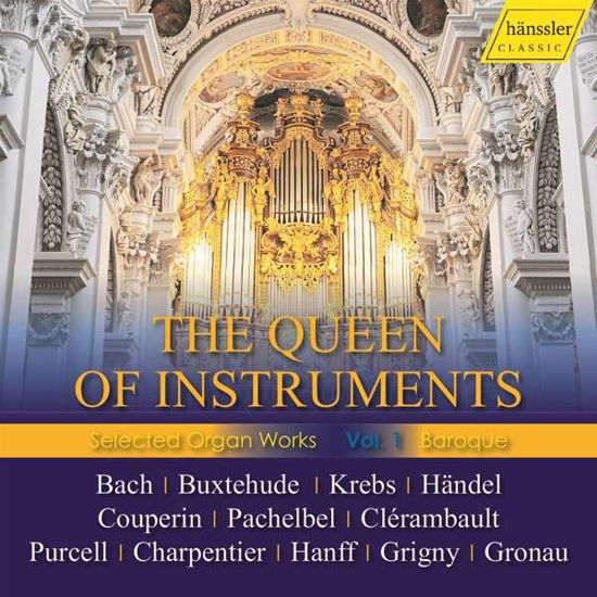 Queen of Instruments: Selected Organ Works, Vol. 1 - Andrea Marcon - Musik - HANSSLER - 0881488210507 - 1. Oktober 2021