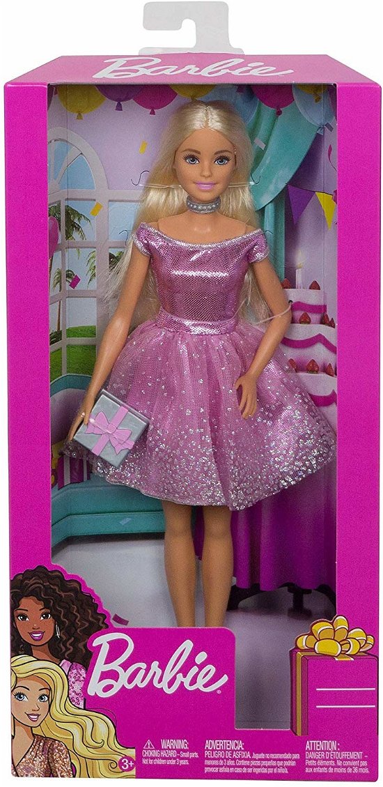 Mattel - Barbie Verjaardagspop - Mattel - Merchandise - Barbie - 0887961744507 - 1. november 2018