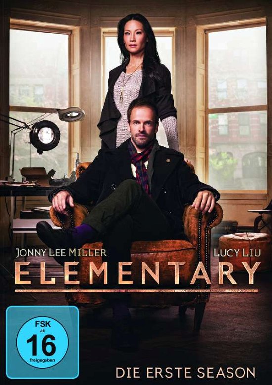 Cover for Jonny Lee Miller Lucy Liu · Elementary-season 1 (6 Discs,multibox) (DVD) (2015)