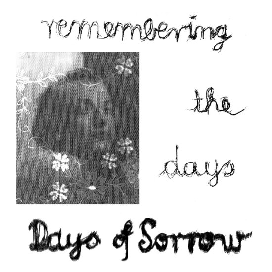 Cover for Days Of Sorrow · Remembering The Days (LP) (2018)