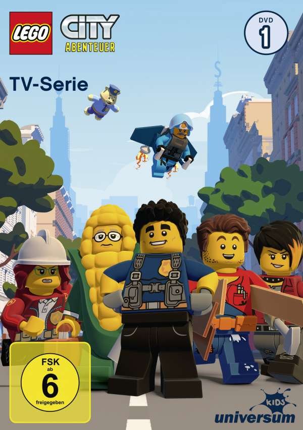 Lego City-tv-serie DVD 1 (DVD) (2019)