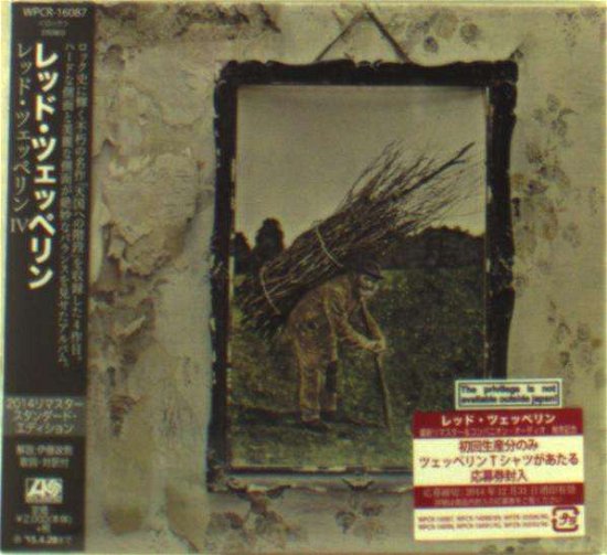 Cover for Led Zeppelin · Iv (CD) [Remastered edition] (2014)
