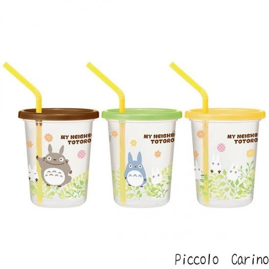 Cover for Studio Ghibli · STUDIO GHIBLI - Totoro - Cup with lid and straw 32 (Leketøy)