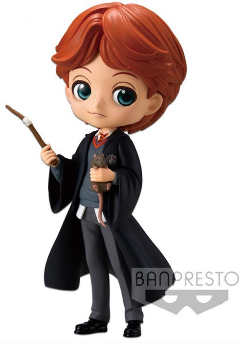 Cover for Banpresto · Banpresto - Harry Potter Ron Weasley W/ Scabbers Q Posket Fig (Spielzeug) (2021)