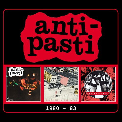 Cover for Anti-pasti · 1980-83 (CD) [Digipak] (2020)