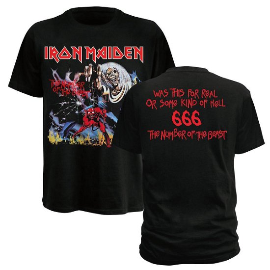 Cover for Iron Maiden · No of the Beast (Klær) [size L] (2005)