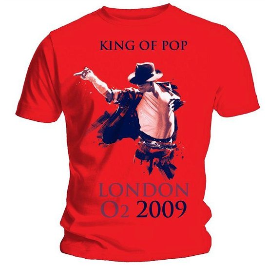 Cover for Michael Jackson · King of Pop/red/ts/fp/pb (Kläder) [size S] (2009)