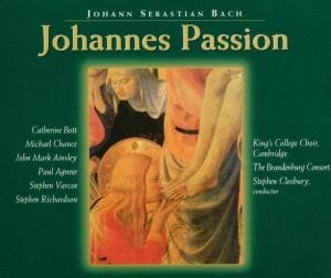 Cover for Johan Sebastian Bach · Johannes Passion (CD)