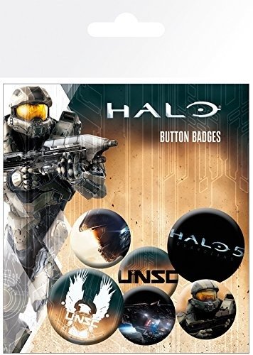 Halo Pin Badge Pack (6 Pins) - Gb Eye - Merchandise -  - 5028486324507 - 