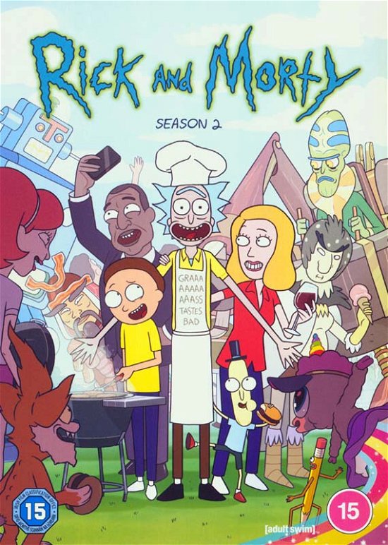 Cover for Rick &amp; Morty: Season 2 · Rick And Morty Season 2 (DVD) (2021)