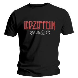 Cover for Led Zeppelin · T-sh / Logo &amp; Symbols (N/A) (2012)