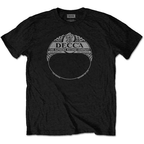 Decca Records Unisex T-Shirt: Supreme Label - Decca Records - Merchandise -  - 5056368630507 - 