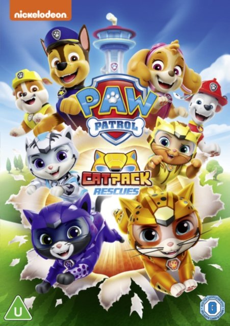Cover for Paw Patrol Cat Pack Rescues · Paw Patrol - Cat Pack Rescues (DVD) (2023)