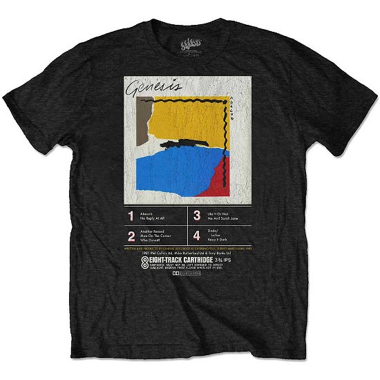 Genesis Unisex T-Shirt: ABACAB 8-Track - Genesis - Merchandise -  - 5056561015507 - 