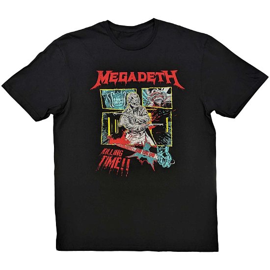 Megadeth Unisex T-Shirt: Killing Time - Megadeth - Mercancía -  - 5056561086507 - 