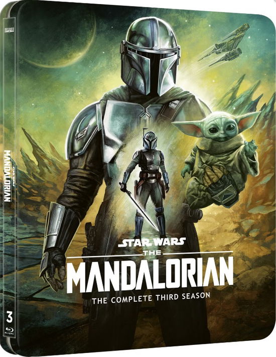 Cover for Star Wars · The Mandalorian - Season 3 (4K UHD + Blu-ray) [Limited Steelbook edition] (2025)